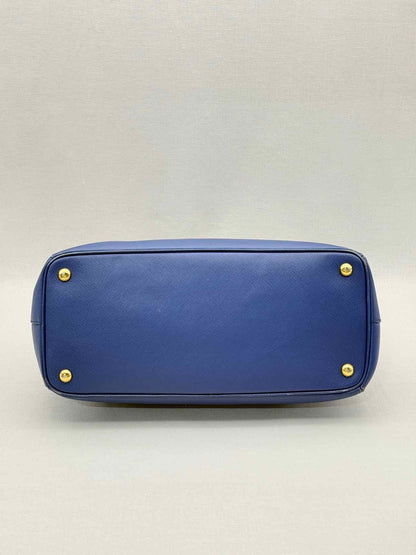 PRADA Lux Galleria Blue Tote Bag