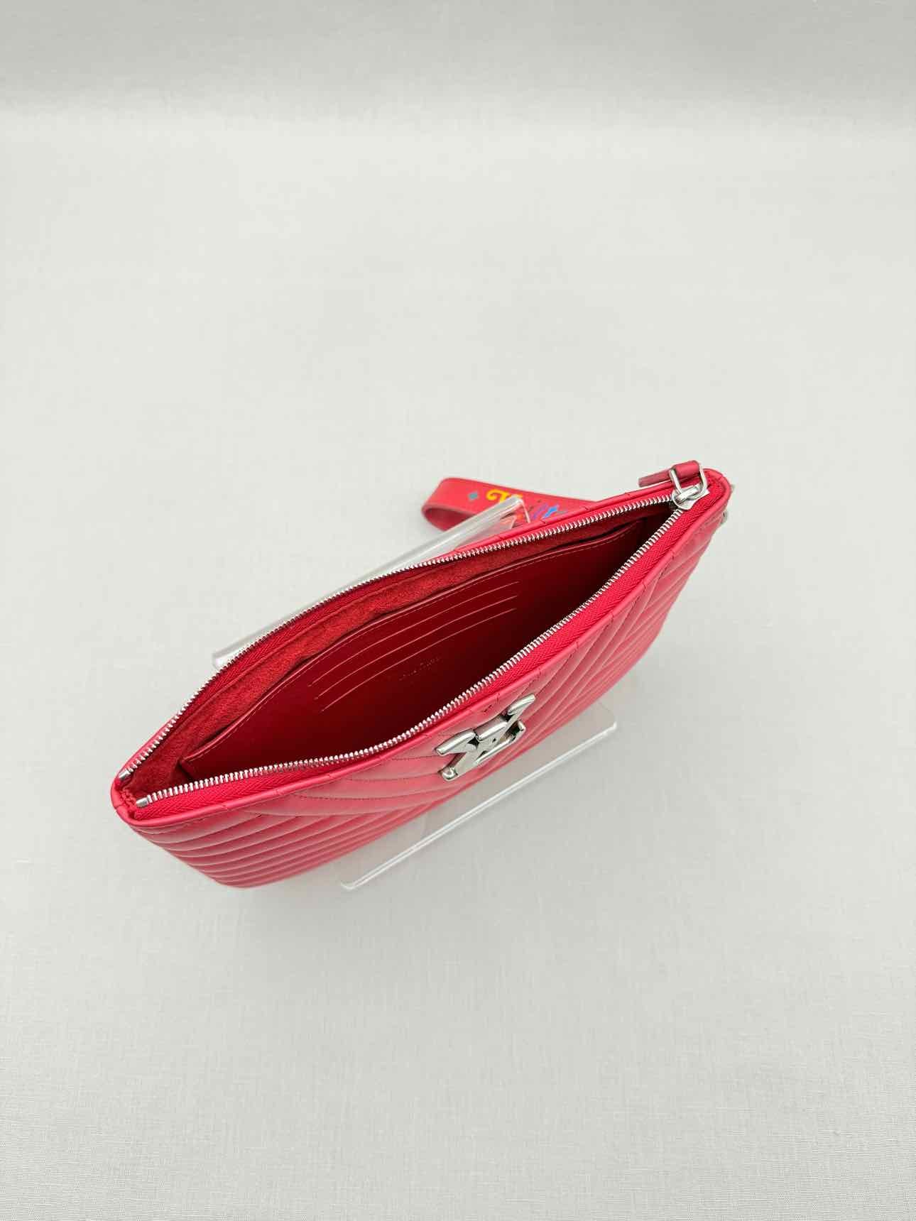 LOUIS VUITTON New Wave Red Clutch