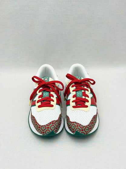 NEW BALANCE 237 White, Red & Green Size EU 38 Sneakers