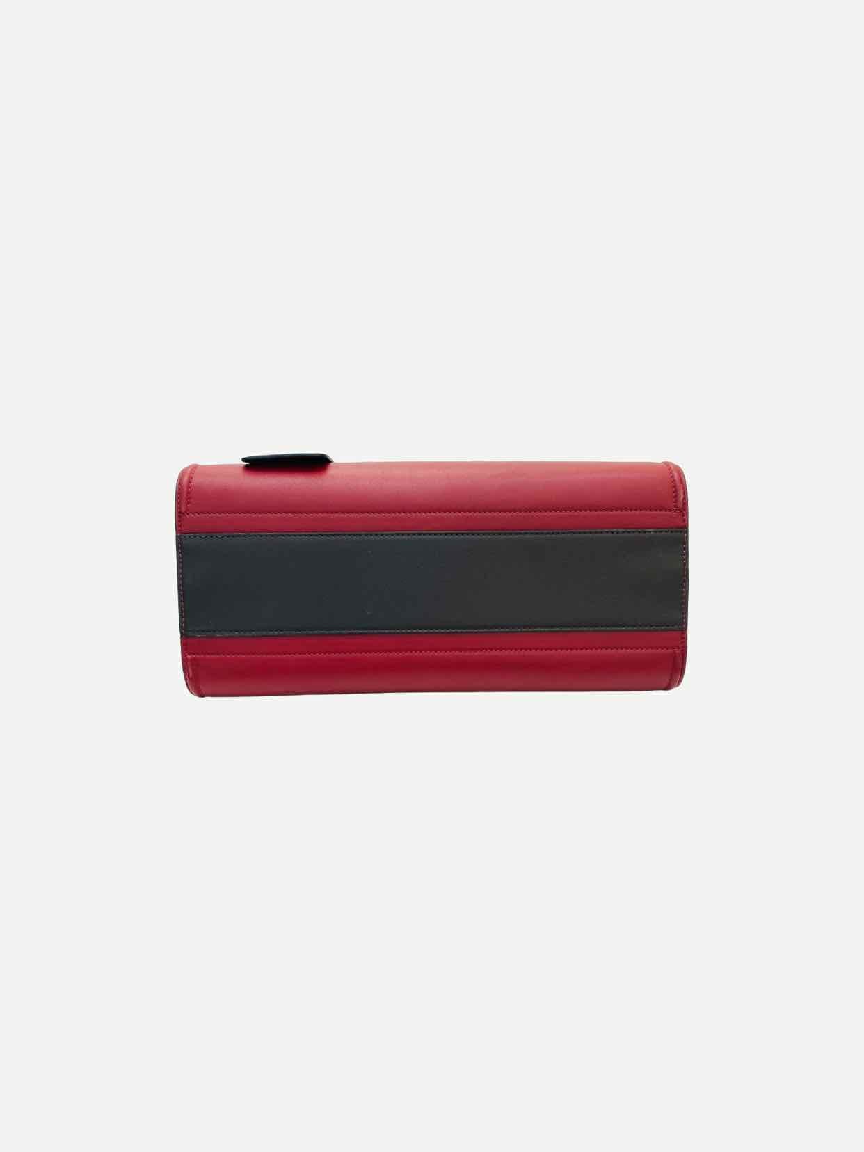 ALEXANDER MCQUEEN Toy Story Red & Black Top Handle