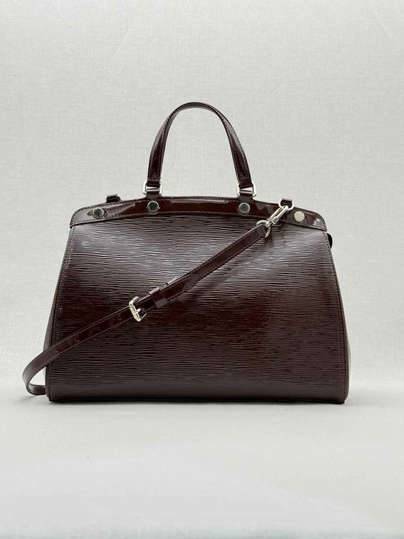 LOUIS VUITTON Brea Burgundy Top Handle
