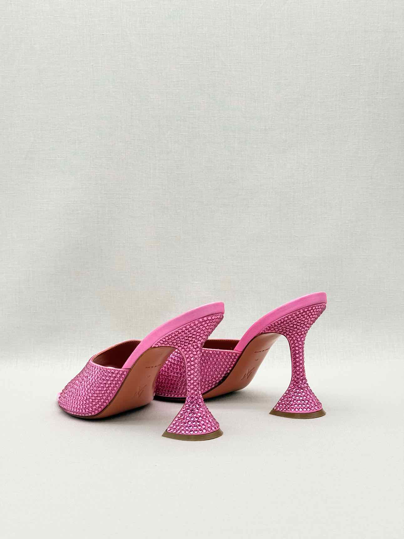 AMINA MUADDI Lupita Pink Size EU 38 Mules