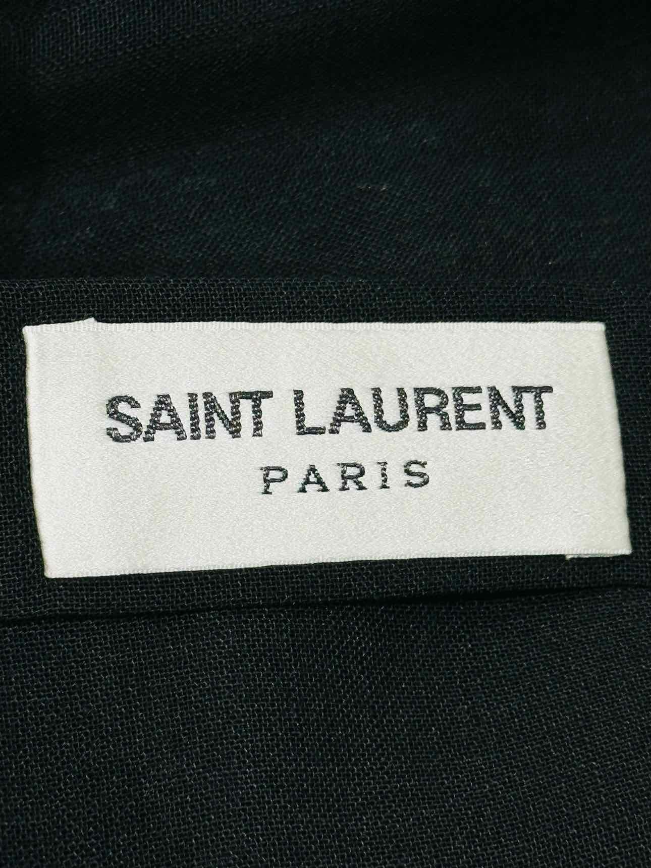 SAINT LAURENT Black Size US 2 Shirt