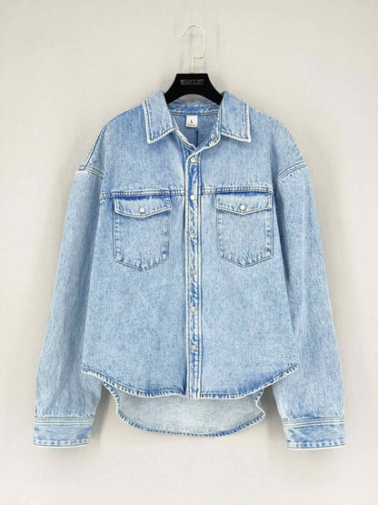 WARDROBE.NYC Blue Size Large Jacket