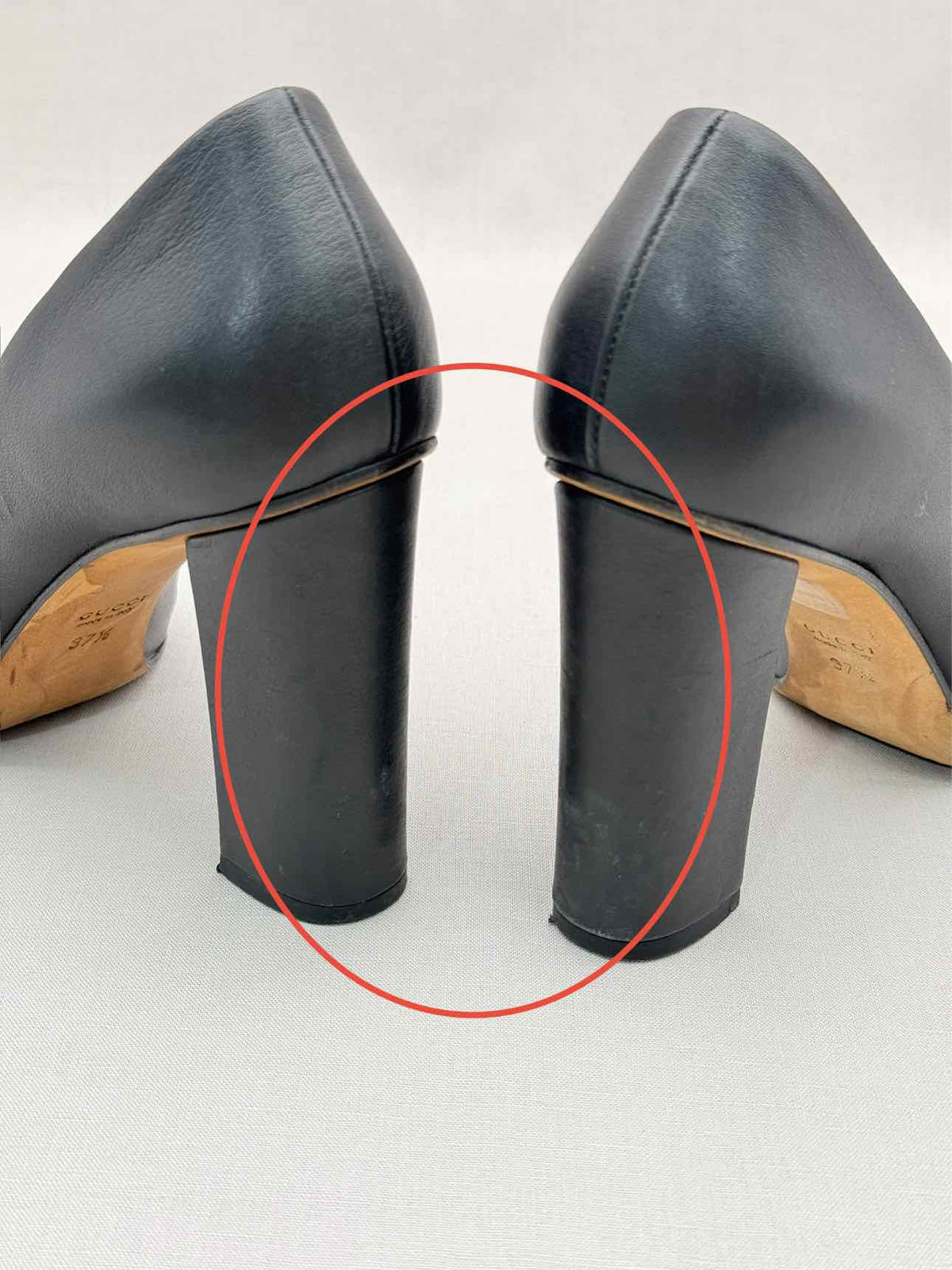 GUCCI Horsebit Black Size EU 37.5 Pumps