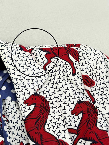 STELLA JEAN Open Front Horse Print Size US 4 Blazer