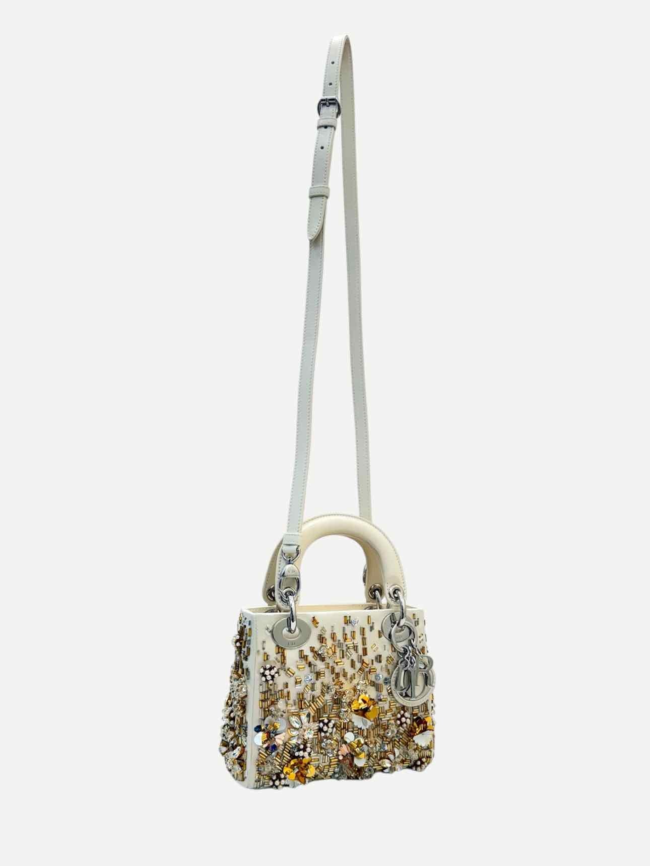 DIOR Lady Dior Beige Top Handle