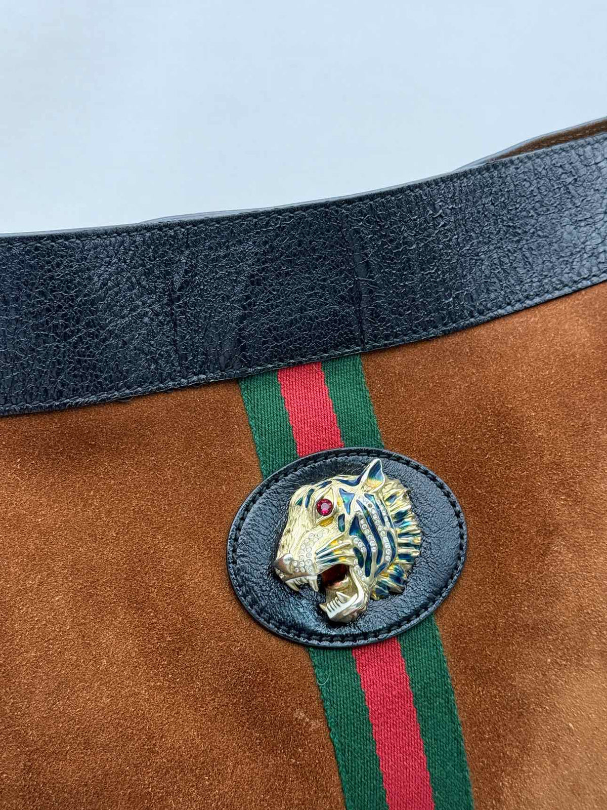 GUCCI Rajah Brown Shoulder Bag