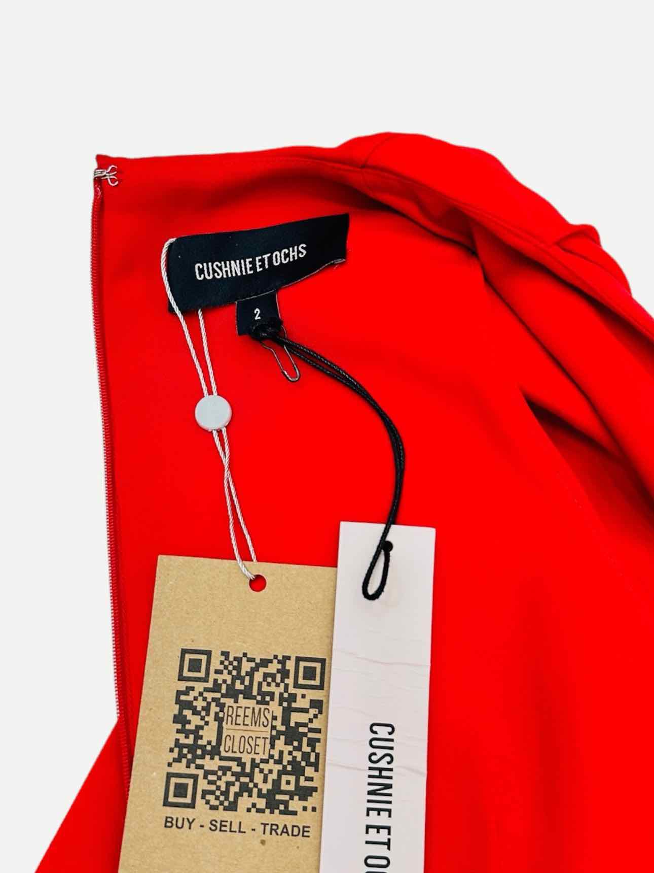 CUSHNIE ET OCHS Red Size US 2 Jumpsuit