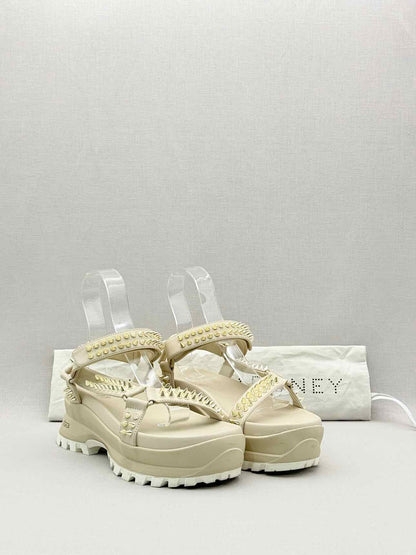 STELLA MCCARTNEY Cream Size EU 40 Platform Sandals
