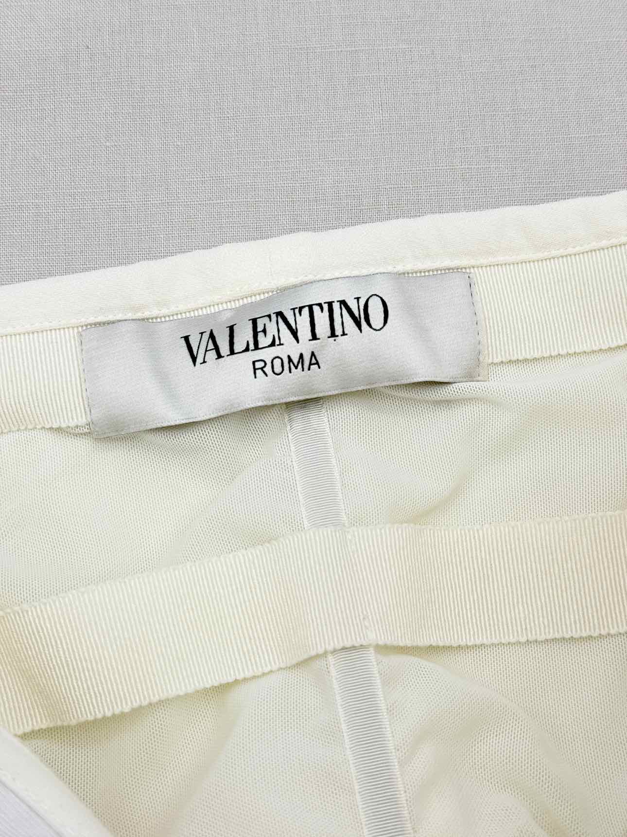 VALENTINO White Size US 6 Long Dress