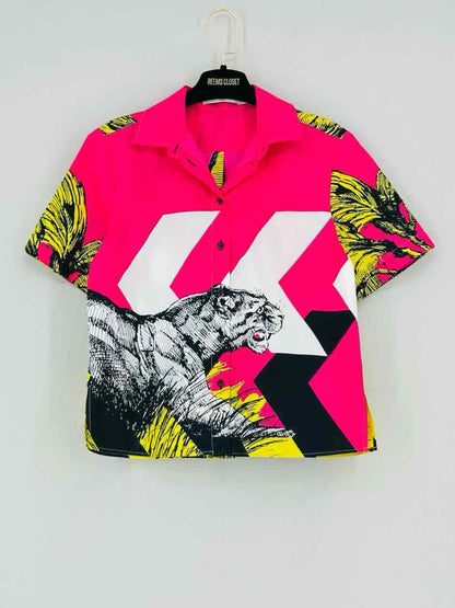 DIOR Pink Multicolor Size US 4/12 Top & Skirt Outfit