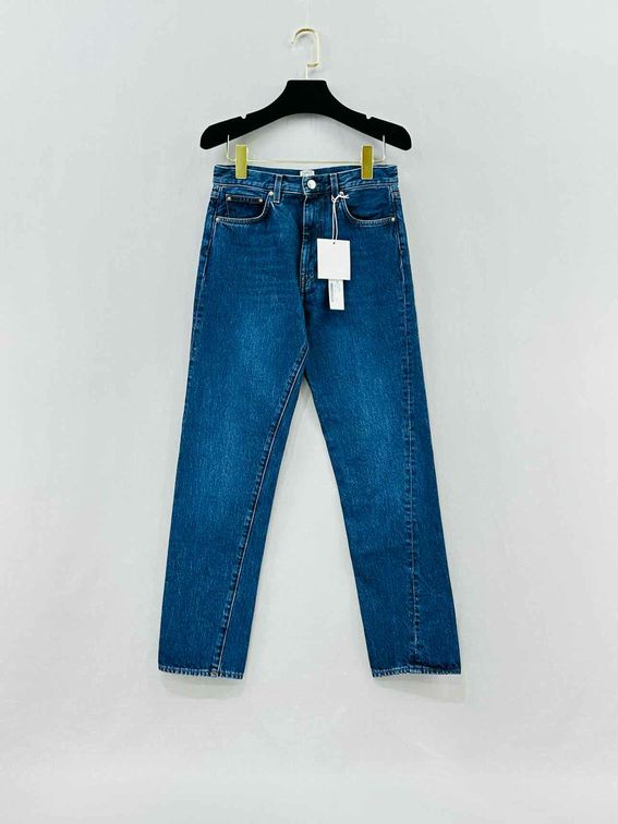 TOTEME Twisted Seam Blue Size 24 Jeans