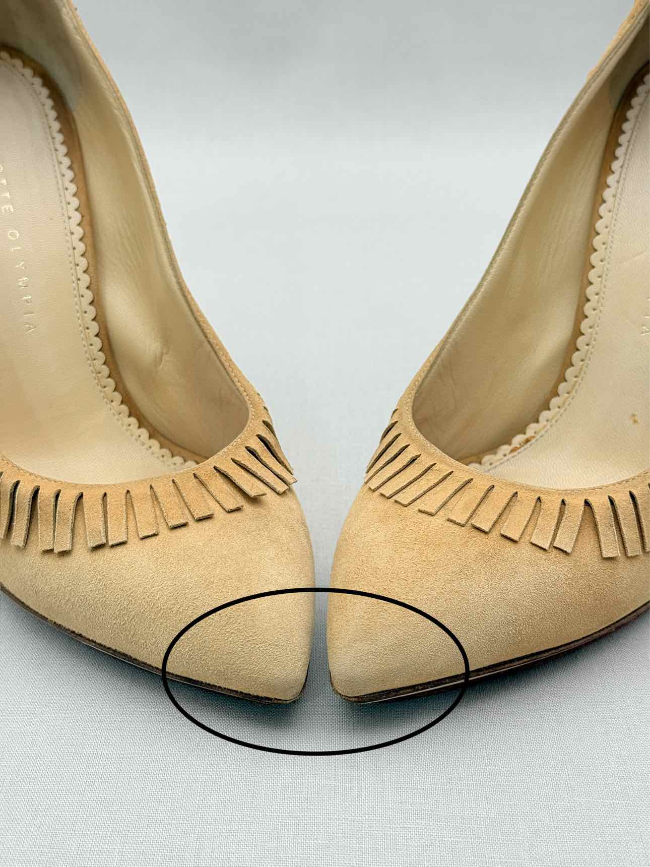CHARLOTTE OLYMPIA Tan Size EU 39 Pumps