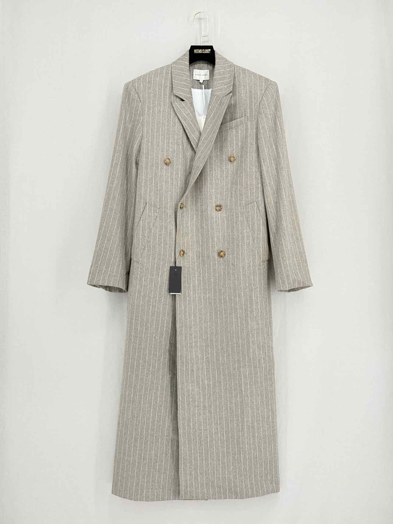 LOULOU STUDIO Beige Striped Size Small Outfit Set