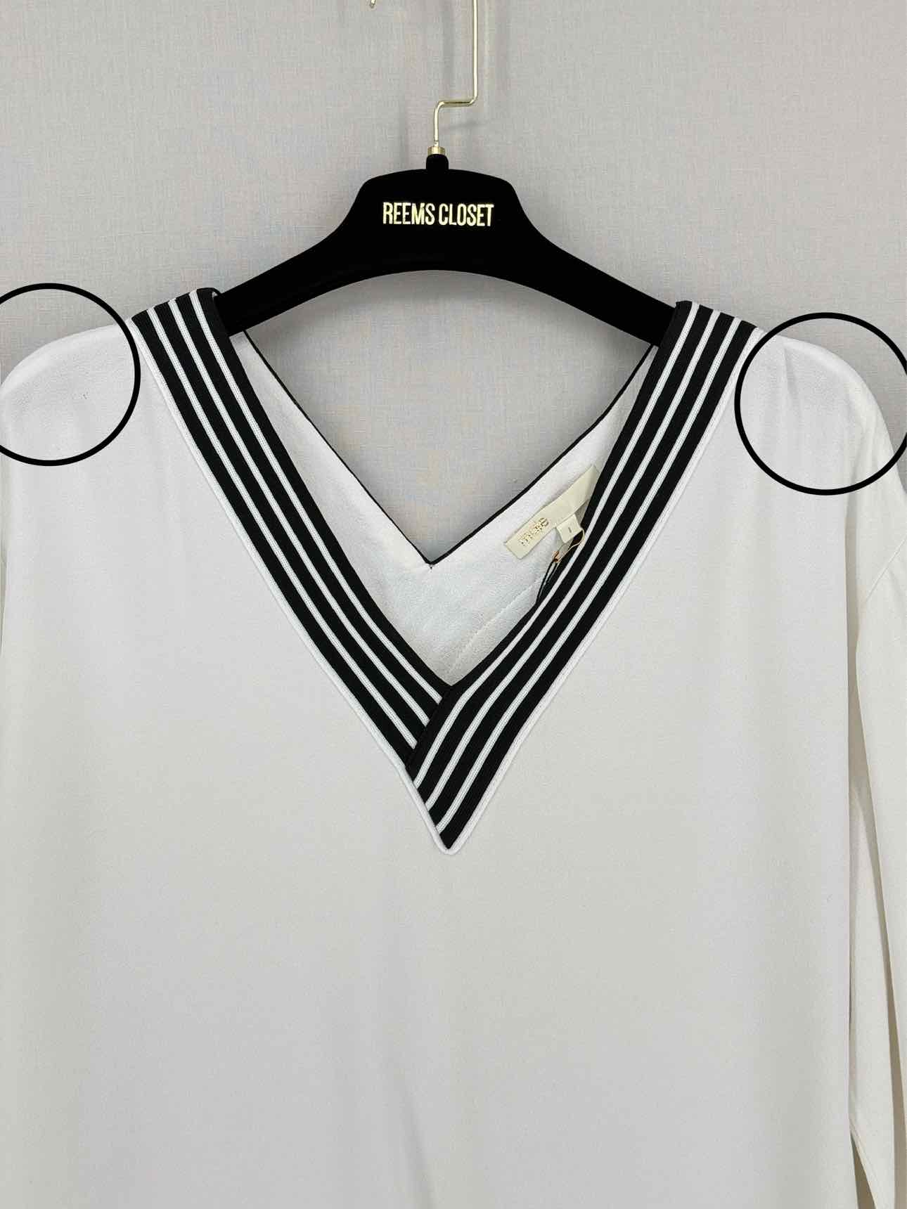 MAJE Lorni Off-white Size Small Top