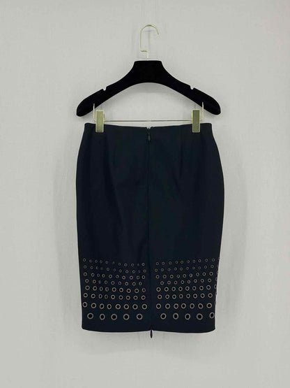 ROBERT RODRIGUEZ Black Size US 6 Knee Length Skirt