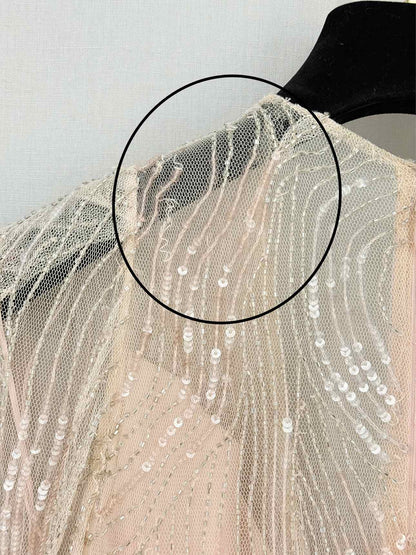 JENNY PACKHAM Dana Cream Size US 10 Long Dress