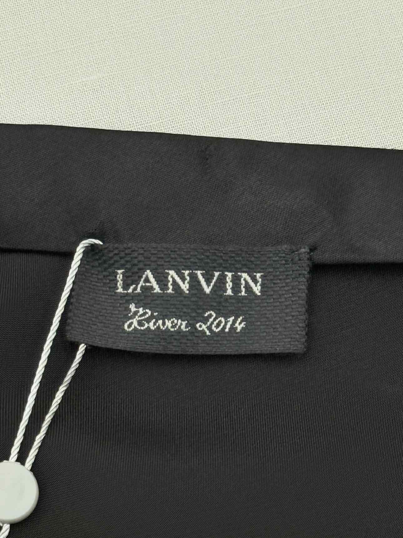 LANVIN Loose Fit Beige & Black Size US 4 Outfit Set