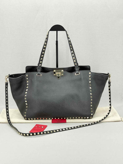 VALENTINO Rockstud Black Tote Bag
