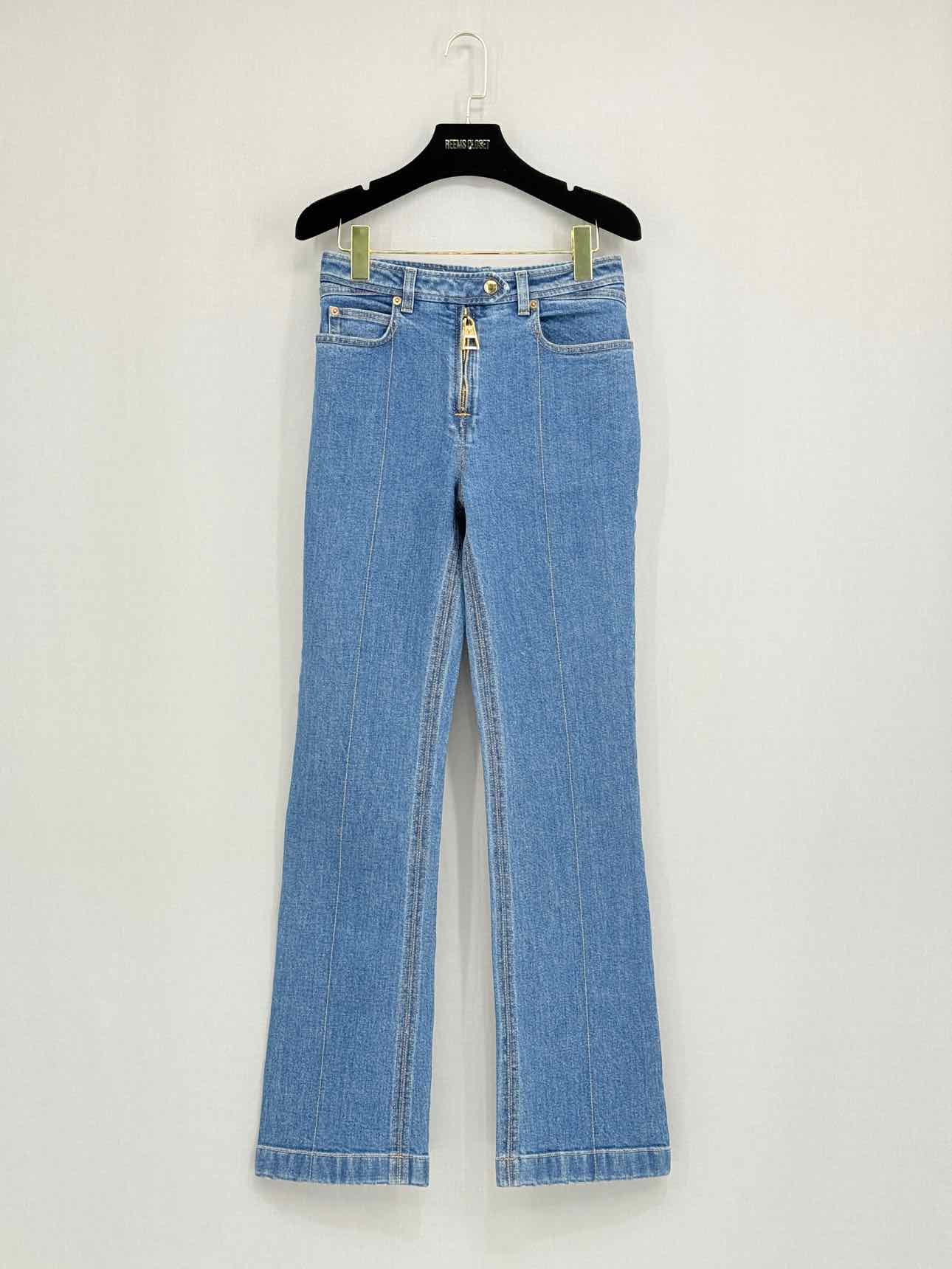 LOUIS VUITTON Blue Size 28 Jeans