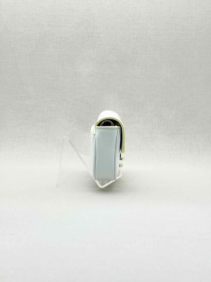 MARC JACOBS Mini The J Mark White Shoulder Bag