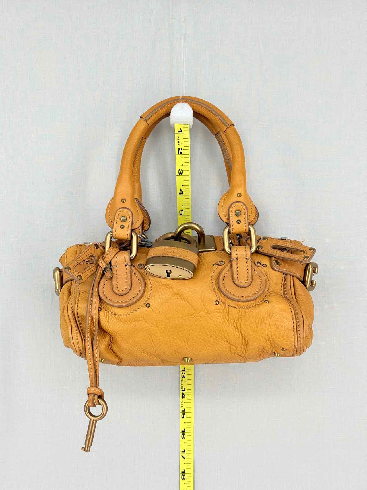 CHLOE Paddington Tan Shoulder Bag