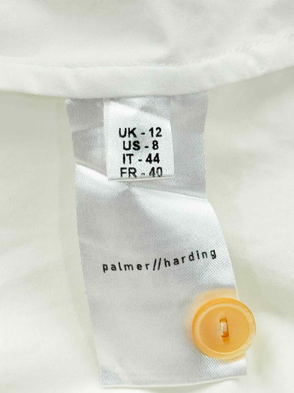 PALMER//HARDING Pleated White Size US 8 Top