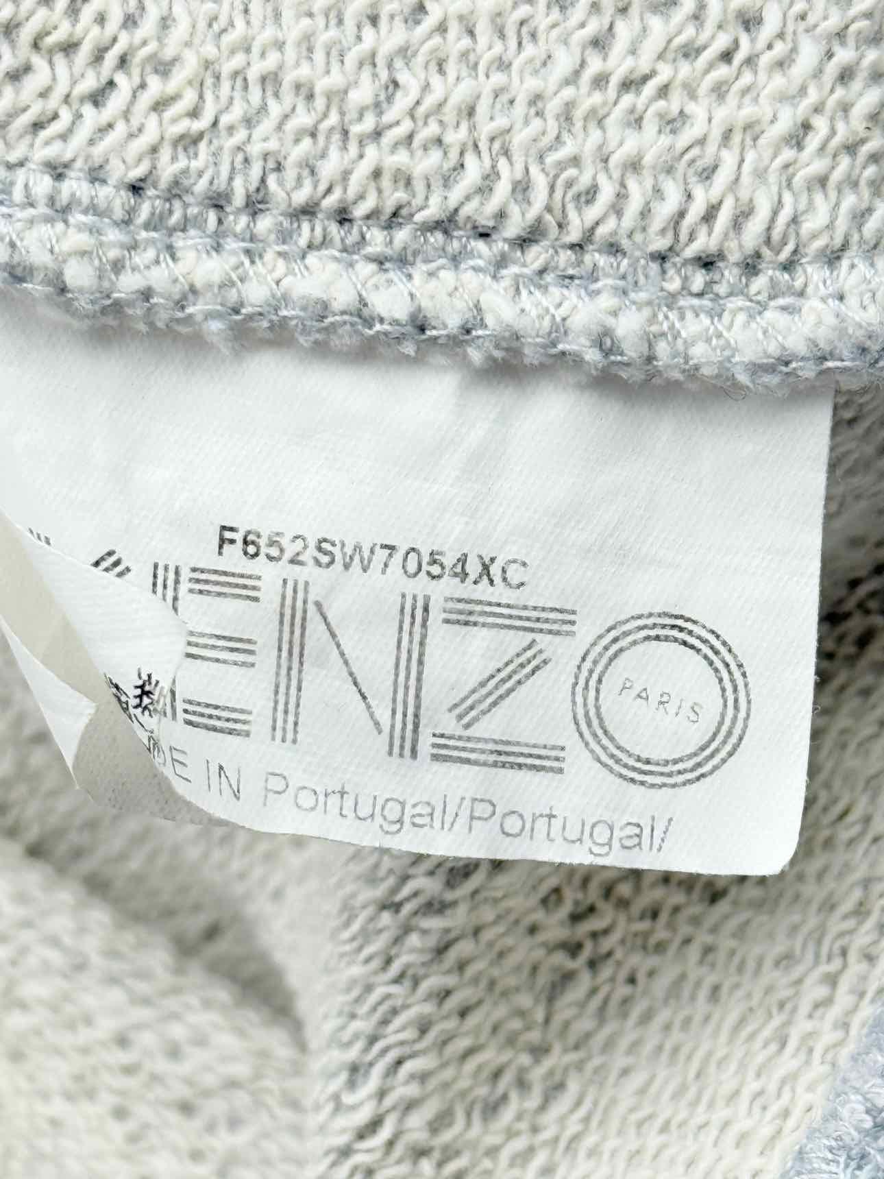 KENZO Tiger Grey Multicolor Size Medium Sweatshirt