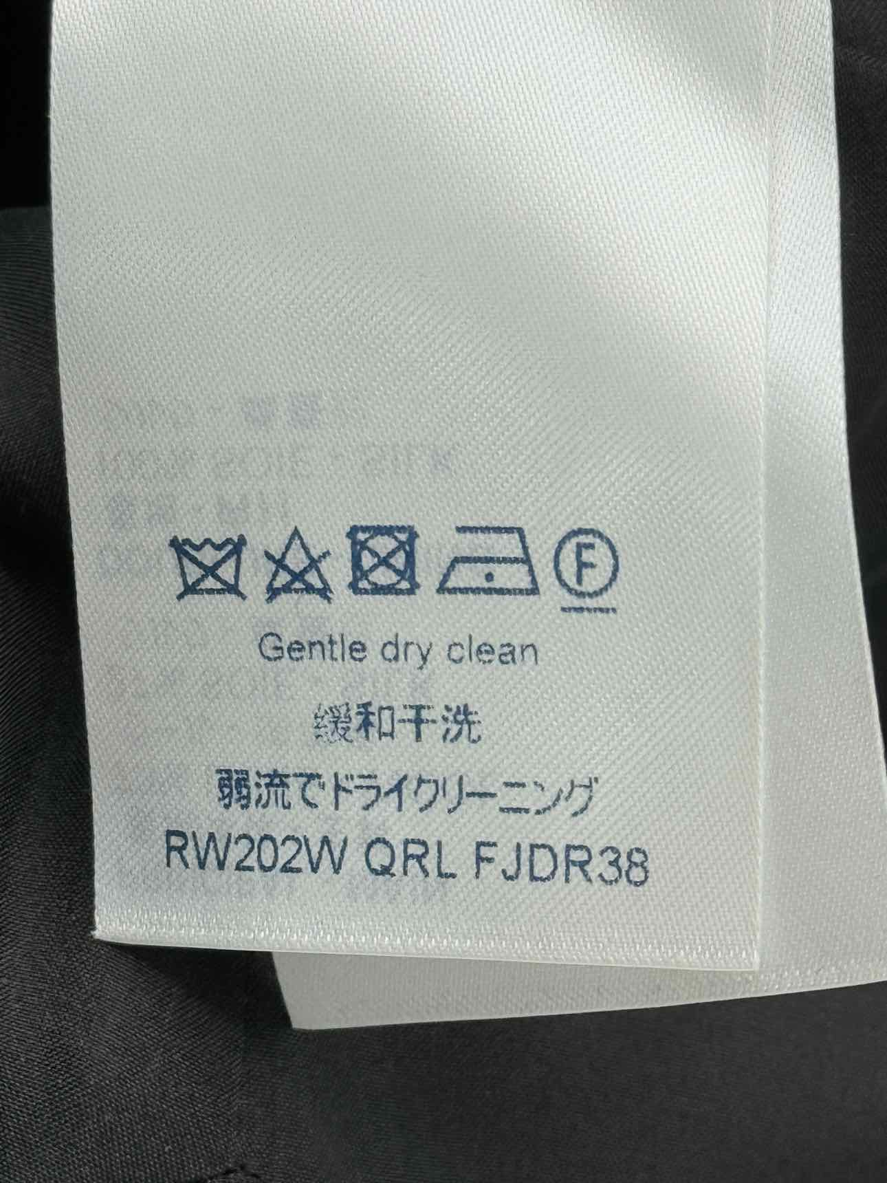 LOUIS VUITTON Black Size US 6 Short Dress