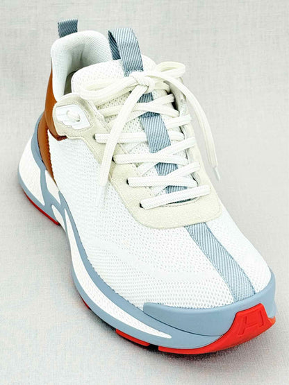 HERMES Heros Blanc / Natural Size EU 38.5 Sneakers