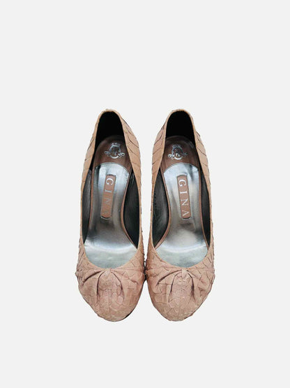 GINA Pale Pink Pumps