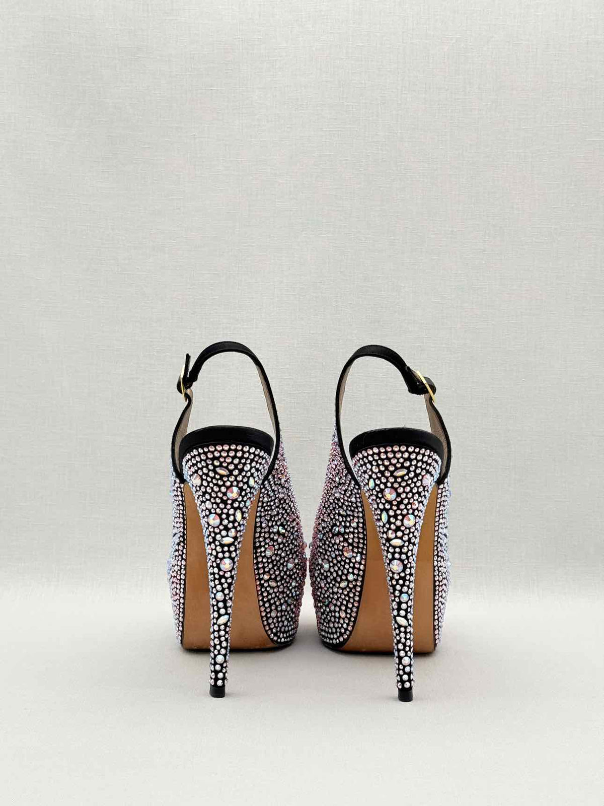 GINA Black Size EU 38 Platform Sandals
