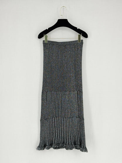 DIANE VON FURSTENBERG Black Size XSmall Midi Skirt