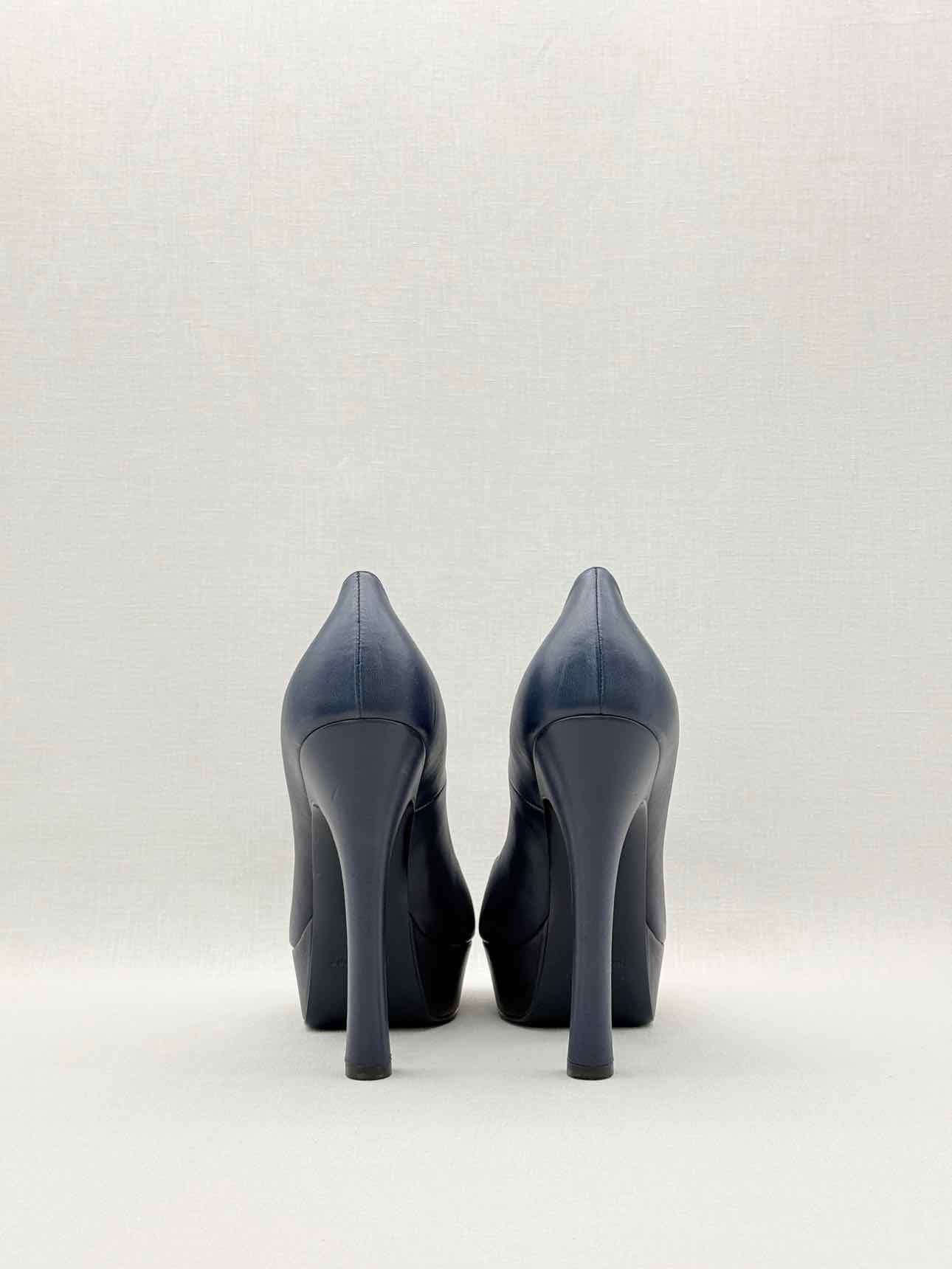 YSL Navy Blue Size EU 39.5 Pumps