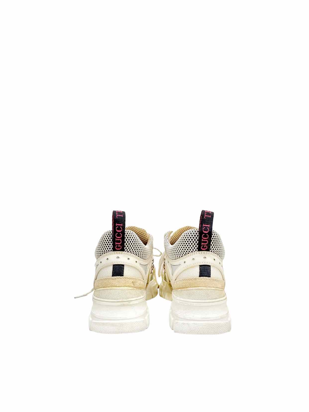 GUCCI Flashtrek White Size EU 37 Sneakers