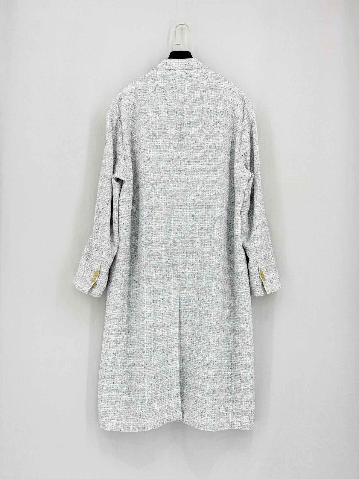 MAISON MARGIELA 2017 White & Grey Size US 0 Coat