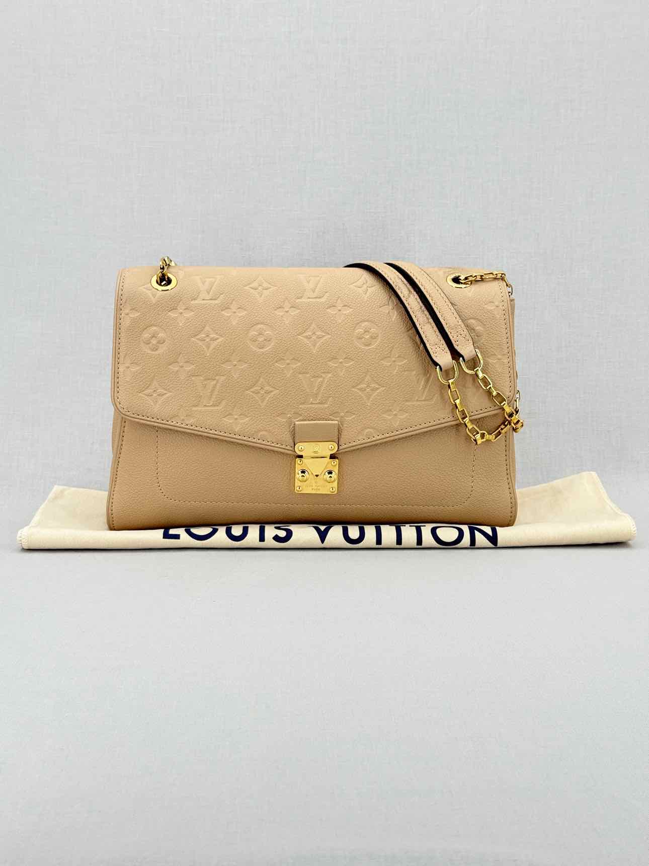 LOUIS VUITTON Saint Germain Beige Monogram Shoulder Bag