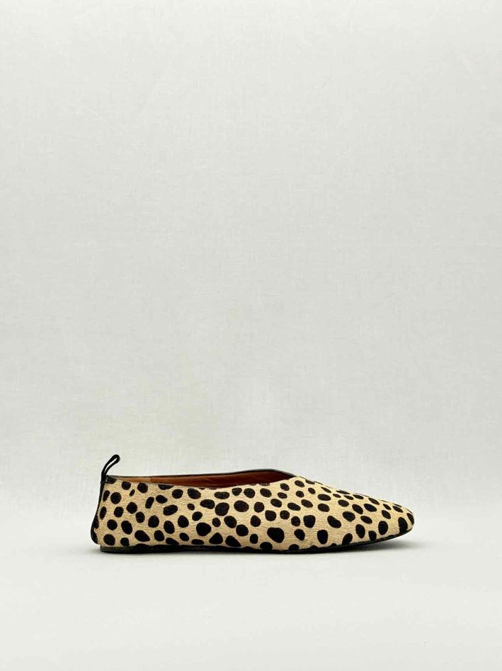 JOSEPH Beige & Black Leopard Size EU 41 Flats