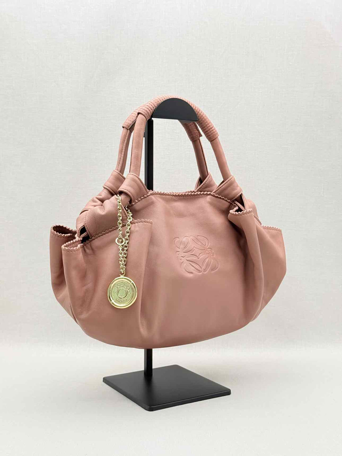 LOEWE Aire Pale Pink Top Handle