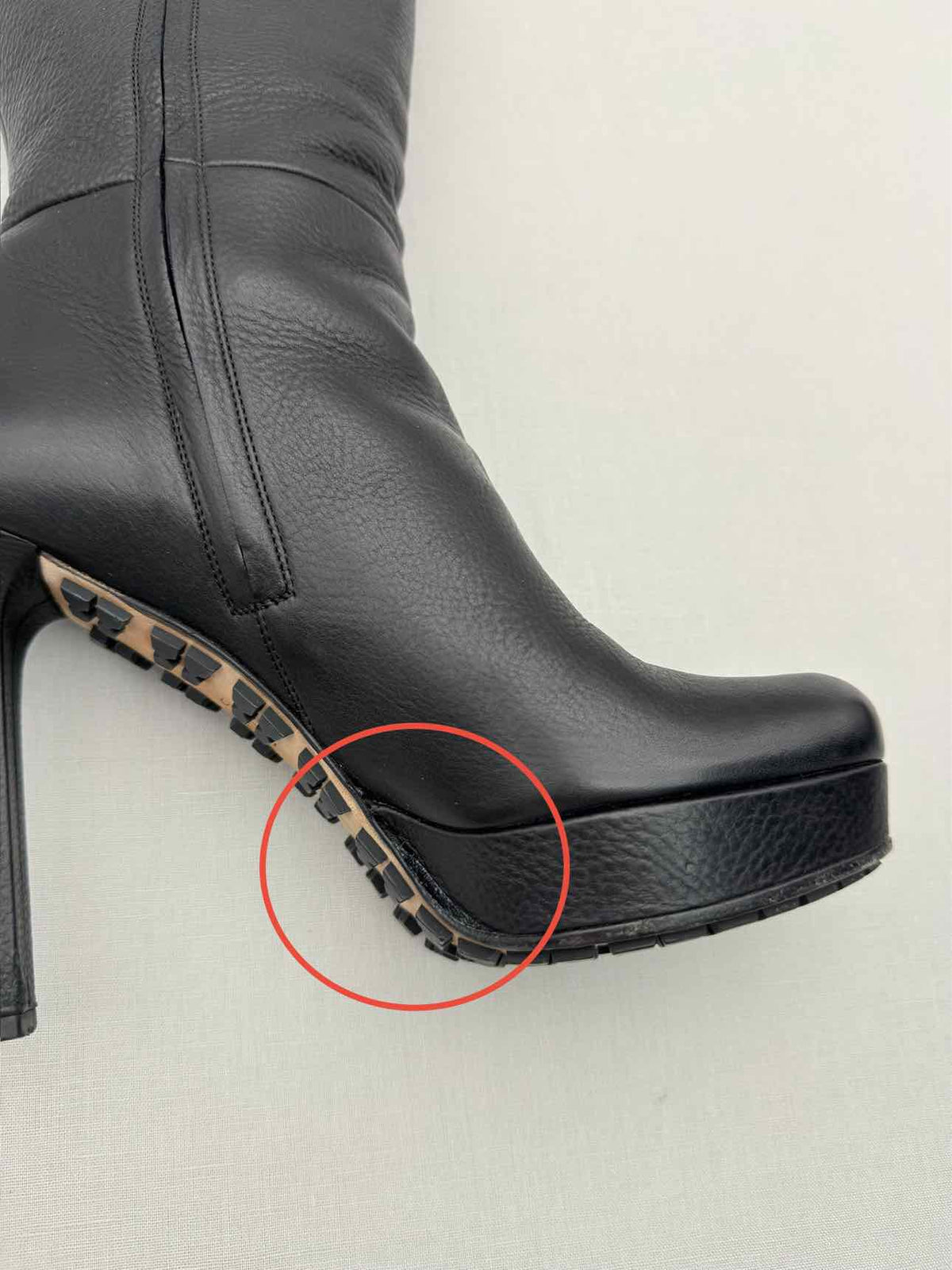 GUCCI Anouk Black Size EU 37 Knee High Boots