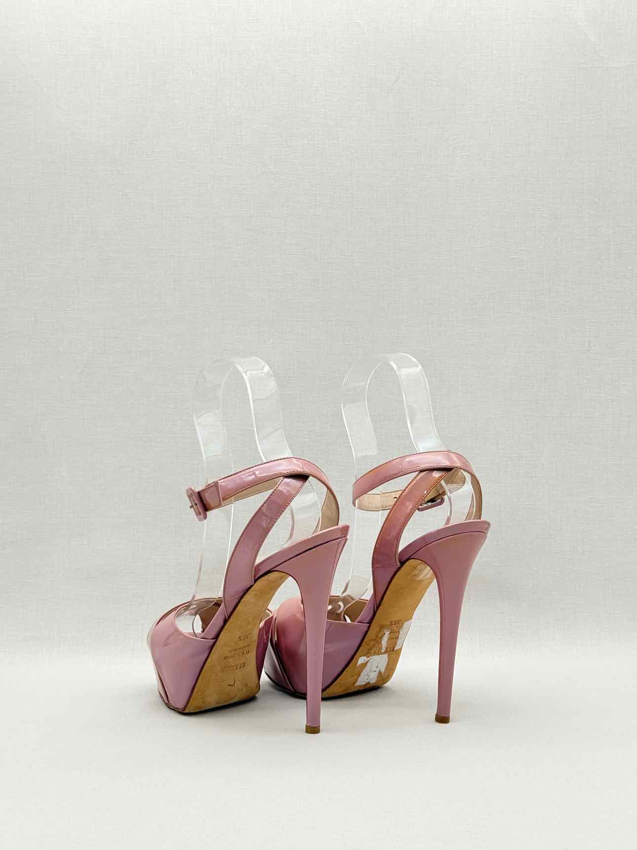 LE SILLA Pale Pink Size EU 39.5 Platform Sandals