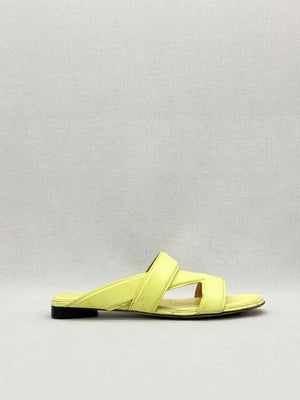 BOTTEGA VENETA The Band Yellow Size EU 40 Sandals