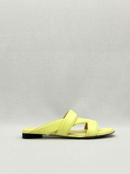 BOTTEGA VENETA The Band Yellow Size EU 40 Sandals