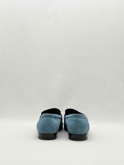HERMES Paris Moccasins Blue Size EU 38 Loafers