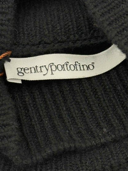 GENTRY PORTOFINO Turtleneck Black Size Small Sweater