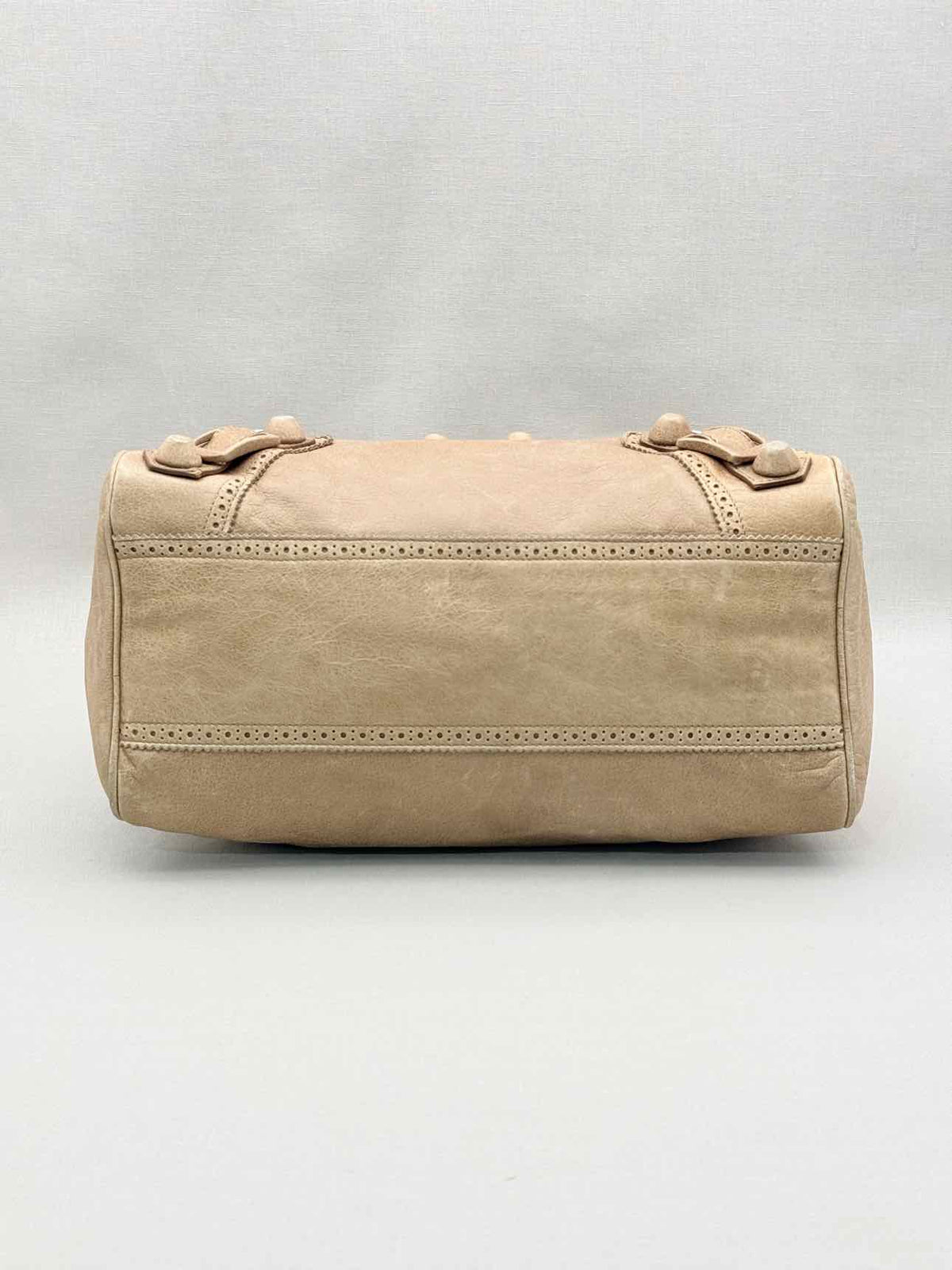 BALENCIAGA Motorcross Beige Top Handle