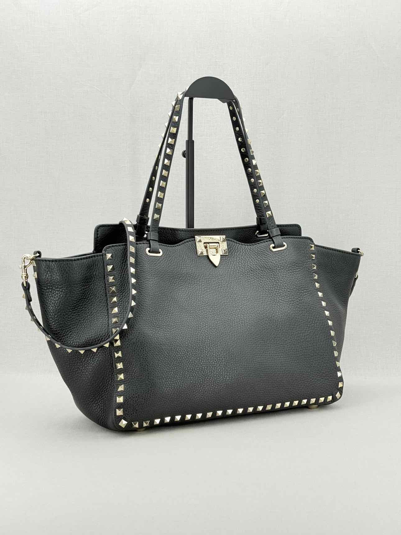 VALENTINO Rockstud Black Tote Bag