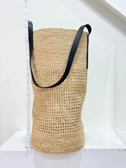 KHATIE Billie Beige Bucket Bag