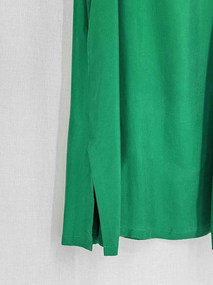MARINA RINALDI Green Size Large Midi Dress